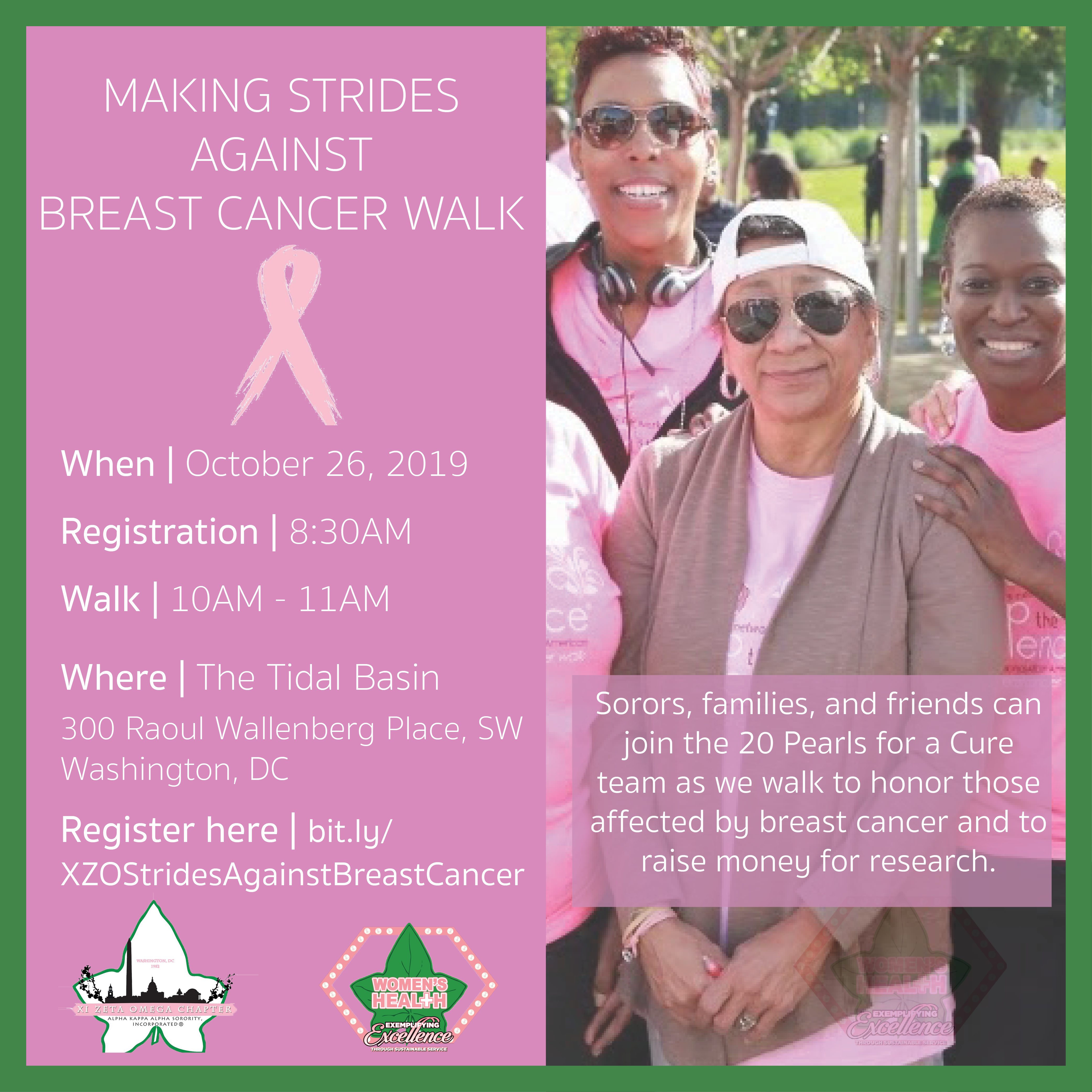Breast Cancer Walk Flyer